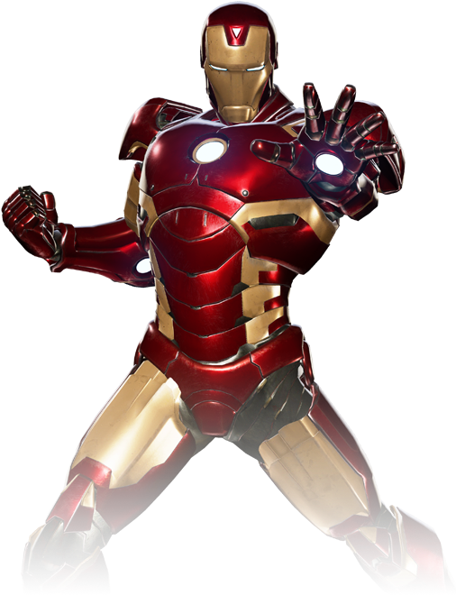 Iron Man - Marvel Vs Capcom Infinite Png (535x708), Png Download