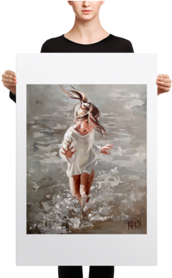 24 X 36 Canvas Print - Black Mask Fawn French Bulldog Is Ready (400x400), Png Download