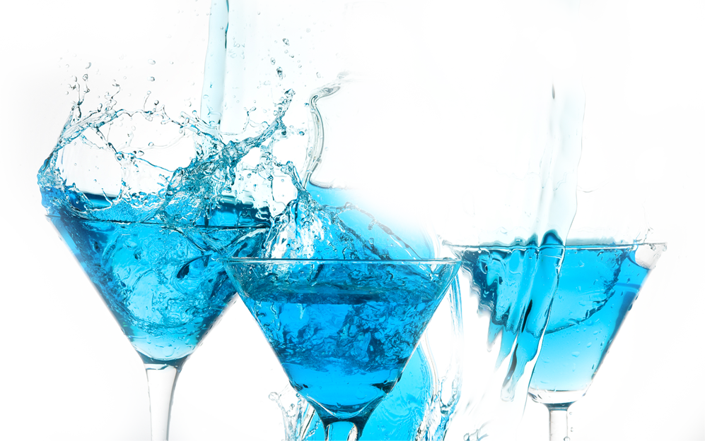 Drink Mixer Png Banner Royalty Free Download - Blue Cocktail Png (997x625), Png Download