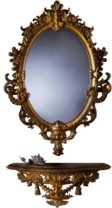 Mirror Furniture - Mirror Png (800x1000), Png Download