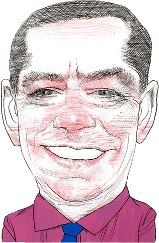 The Gains Suggest That Trump's Victory In 2016 Was - Sketch (350x486), Png Download