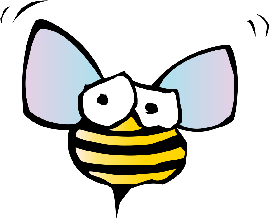 How To Set Use Bee Clipart (900x744), Png Download