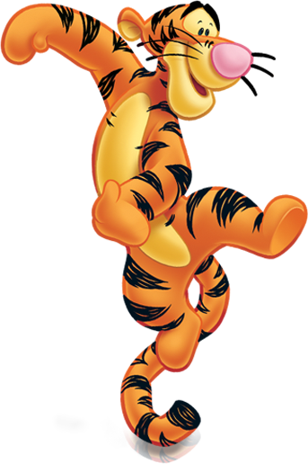 Tiger - Tigger Png (343x516), Png Download