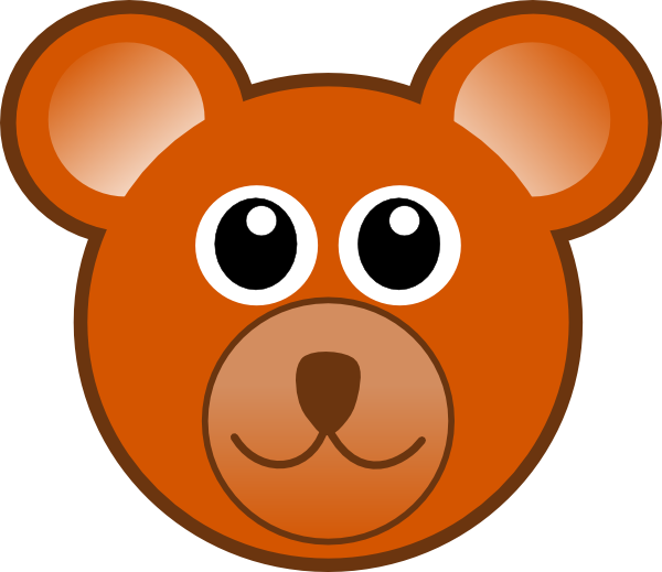 Teddy - Teddy Bear Face Clip Art (500x432), Png Download