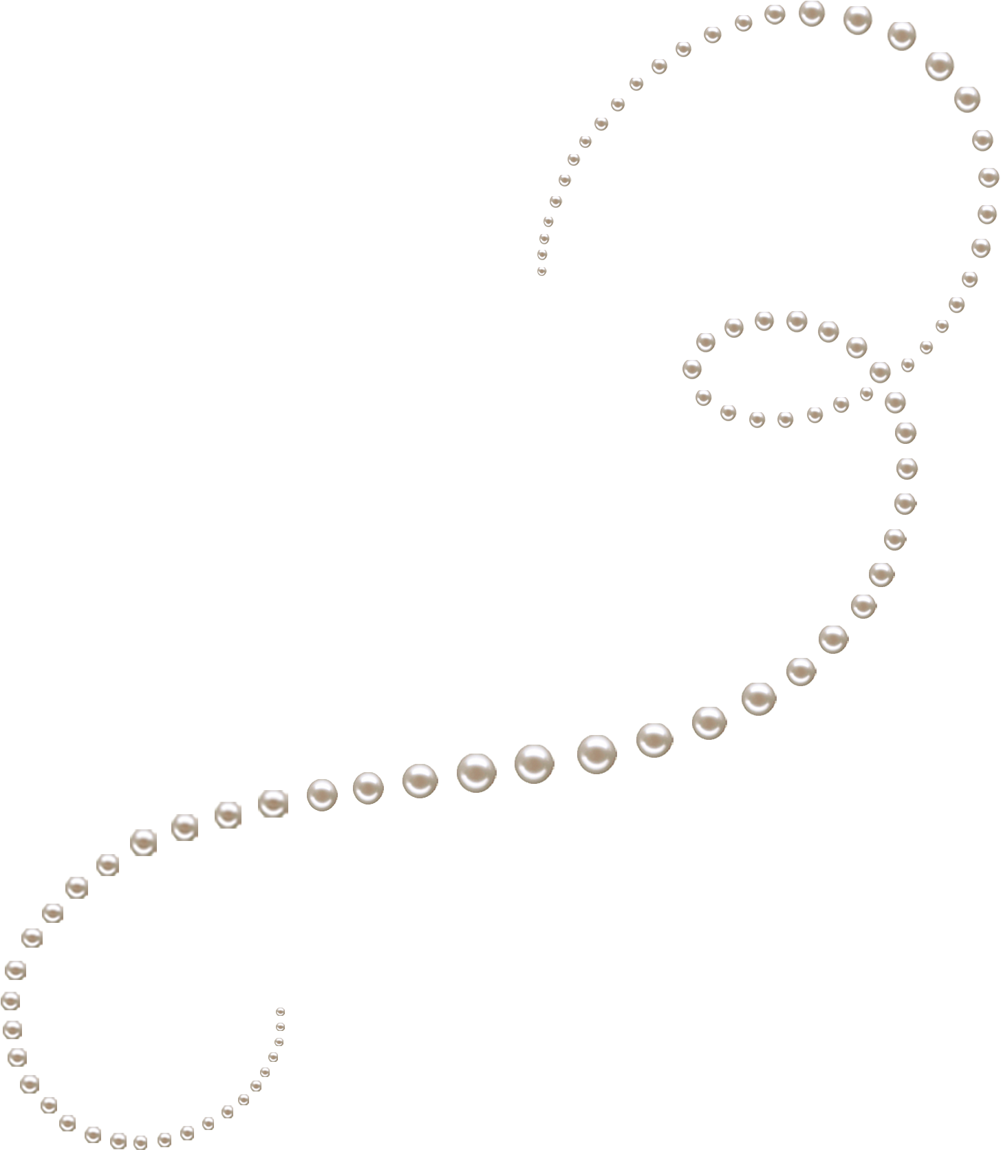 Lace Of Pearls - Pearls Png (2000x2000), Png Download