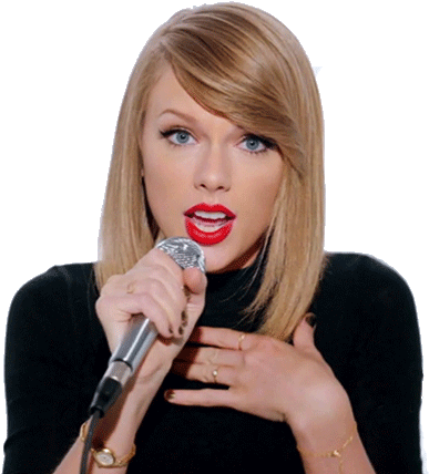 Taylor Swift Makes Politics Personal With Endorsement - Imagenes De Taylor Swift Shake It Off (450x430), Png Download