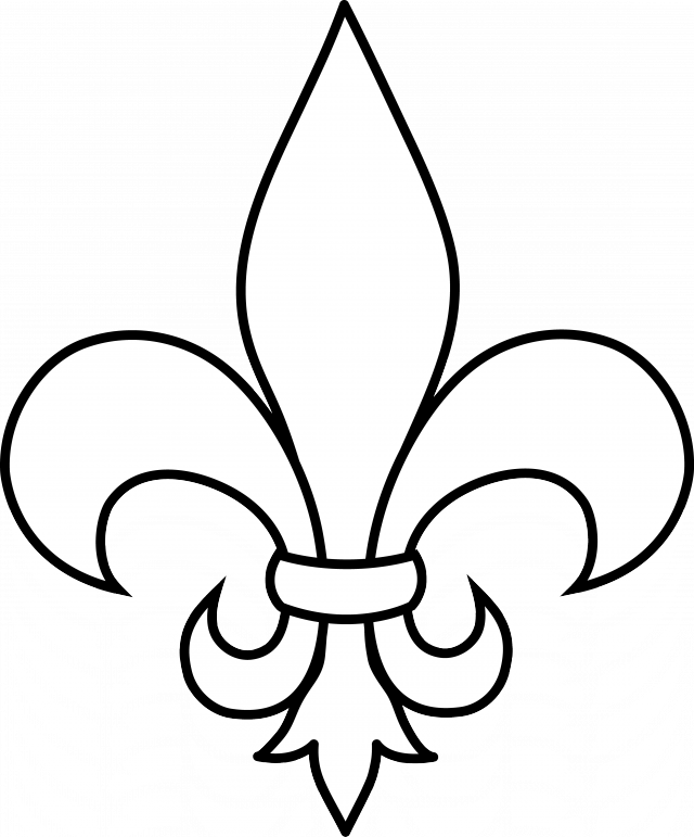 Fleur De Lis Clip Art Images Illustrations Photos - Flor De Lis Clipart (640x771), Png Download
