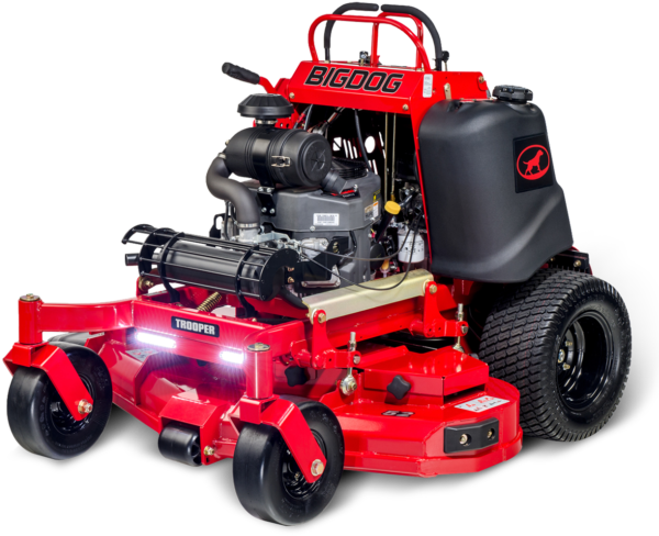 Bigdog Trooper Commercial Stand - Lawn Mower (613x500), Png Download
