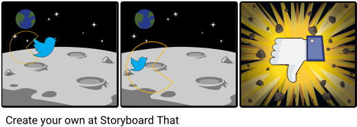 Pacman Eats Twitter Bird - Comic Strip About Big Bang Theory (524x300), Png Download