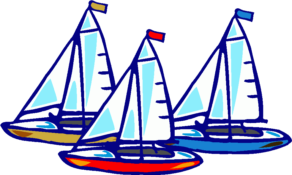 Freeuse Download Yacht Racing Clipart - Boat Race Clip Art (1000x600), Png Download