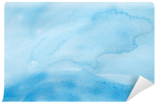 Color Strokes Watercolor Painting Art Wall Mural • - Placemat (400x400), Png Download