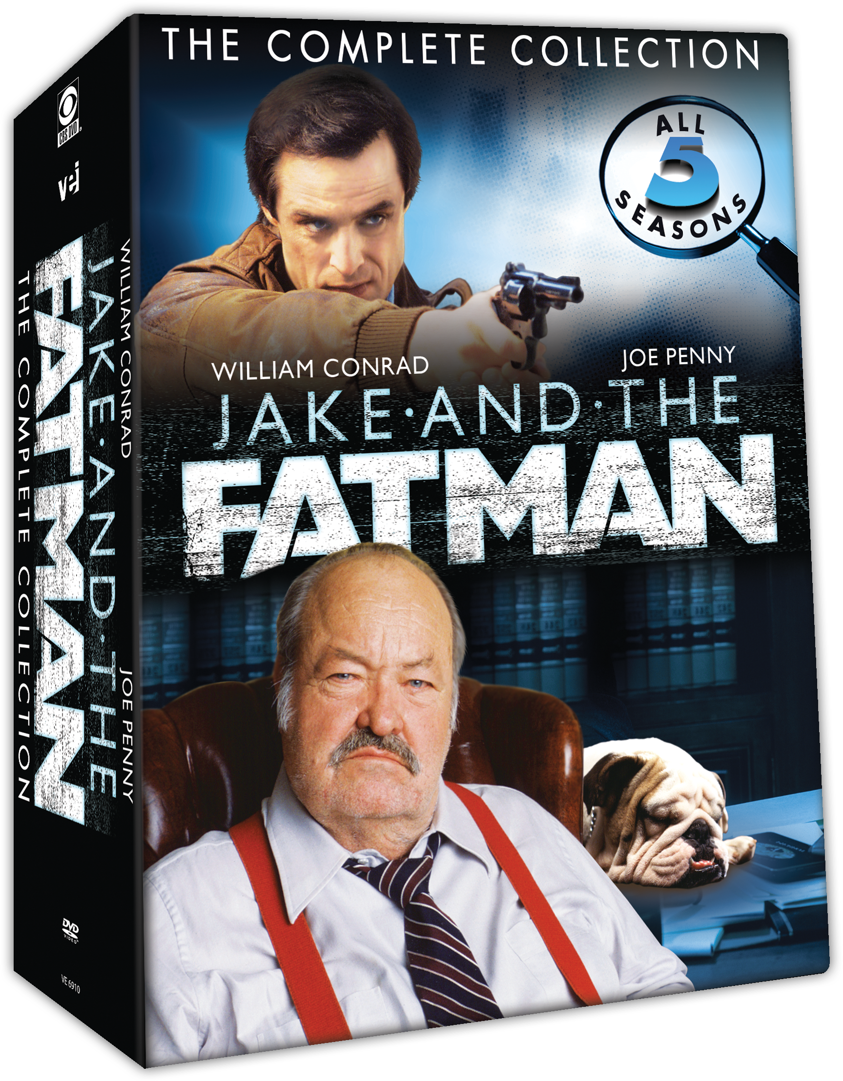 Jake And The Fatman - Jake And The Fatman - Season 1, Volume 2 (2222x2250), Png Download