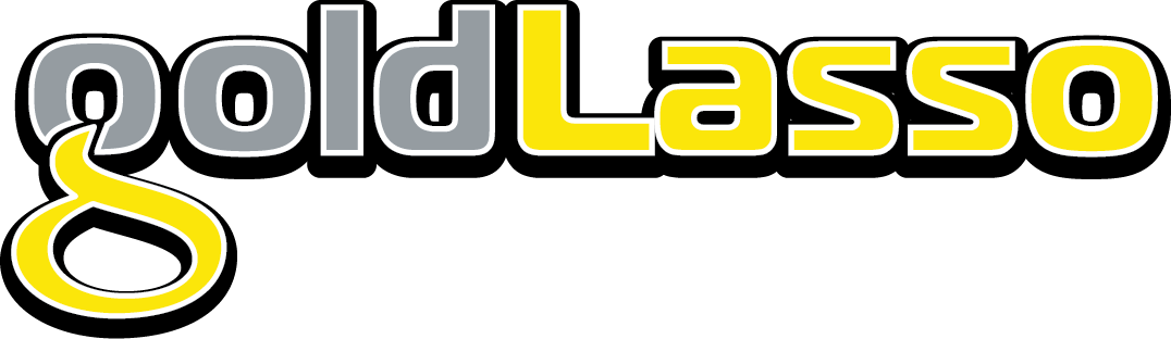 Gold Lasso Logo (1076x312), Png Download