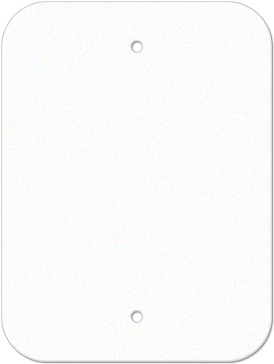9" X 12" Reflective Sign Blank - Circle (400x400), Png Download