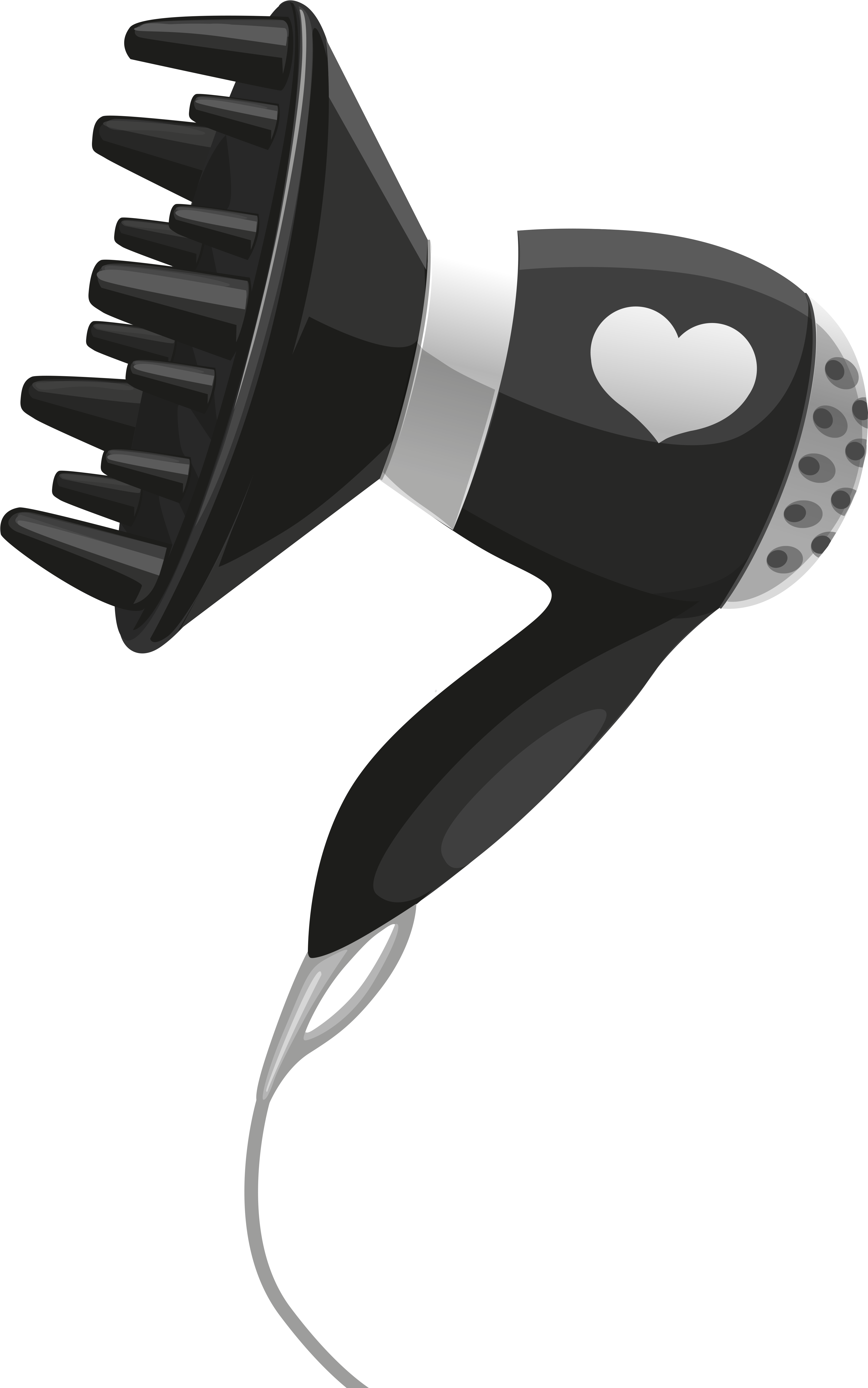 Hair Dryer (4214x6148), Png Download