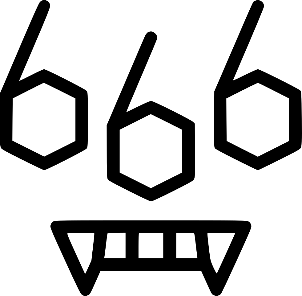 Horror Satan Draculla Dragon Comments - Satanic Symbols Png (981x960), Png Download