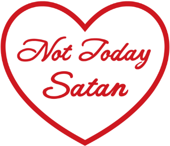 January 8, - Not Today Satan Png (500x333), Png Download
