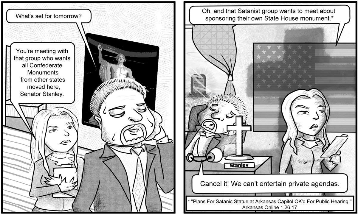 Satanic Gospel Tract - Atheist Chick Tracts (1200x1200), Png Download