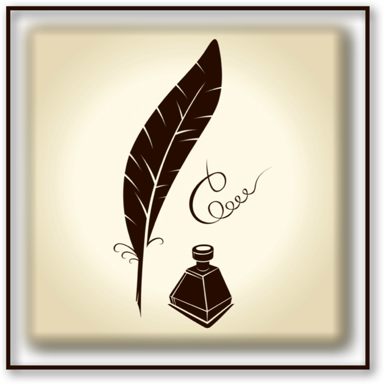 Contact My Therapy Online - Feather Pen And Ink (775x775), Png Download