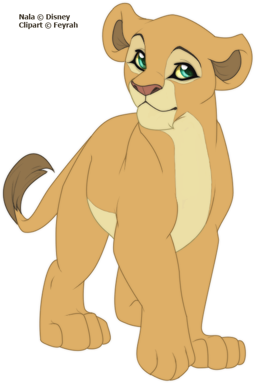 Nala Clipart - Cartoon (604x889), Png Download