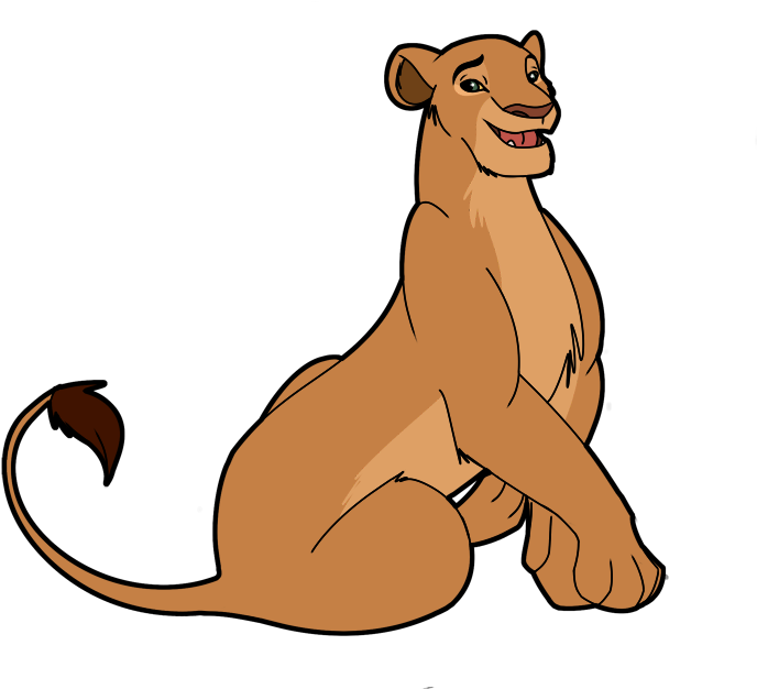 Nala - Cartoon (700x625), Png Download