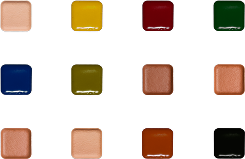 European Body Art Encore Palette Refills - Leather (500x500), Png Download