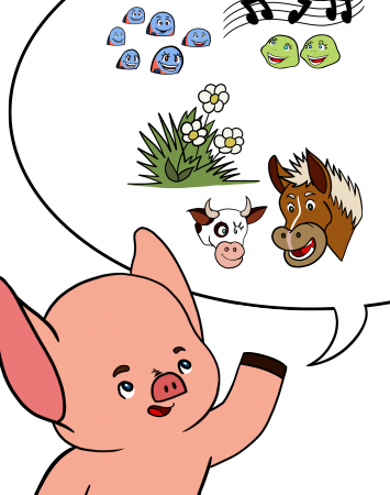 Cartoon (355x450), Png Download