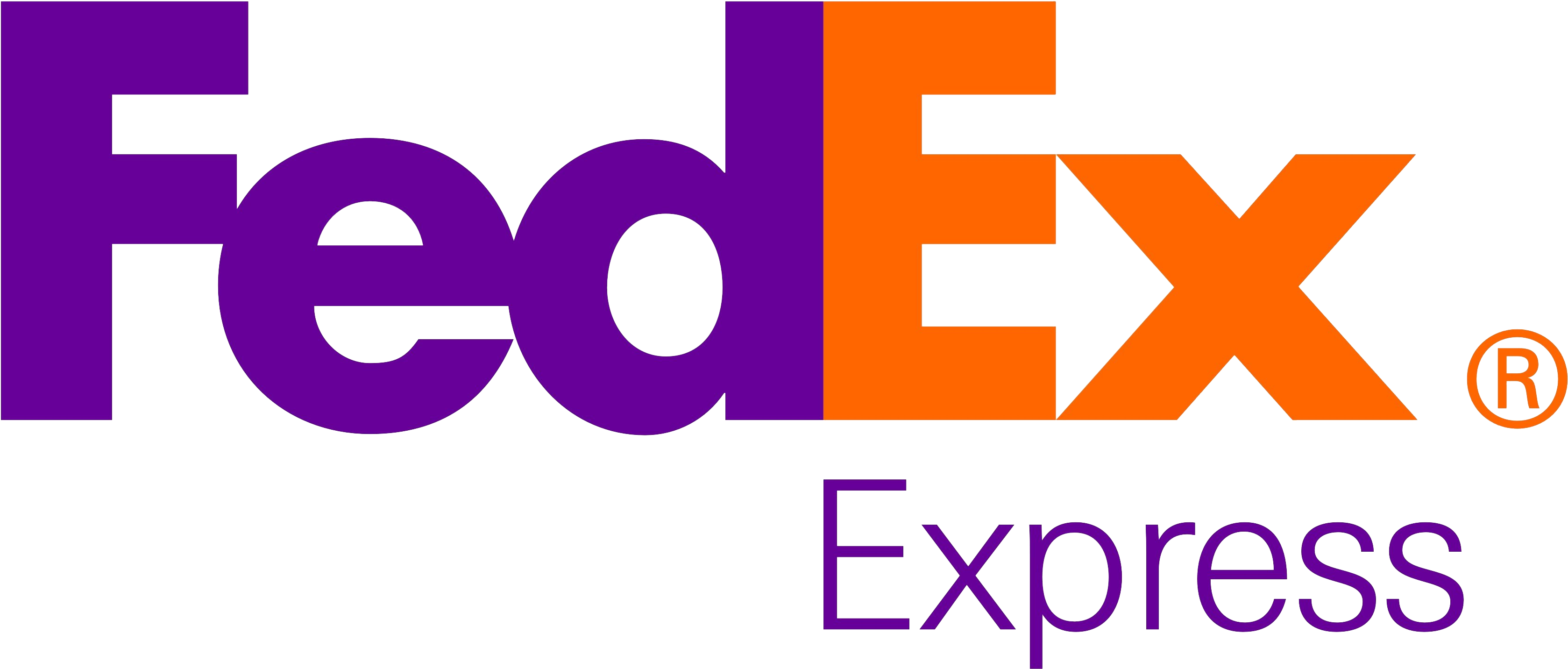 Fedex Express Logo Png Image - Fedex Express Logo Png (3624x1650), Png Download