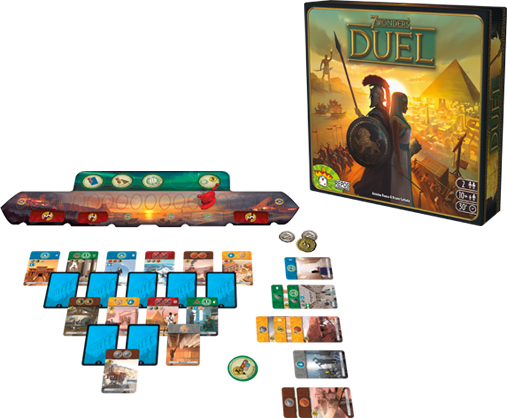 7 Wonders Duel Repos Production (507x418), Png Download