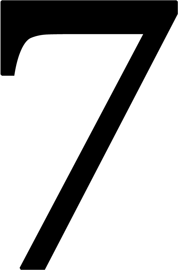 Number Png - Portable Network Graphics (900x1500), Png Download