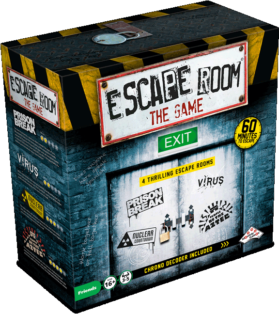 Escape Room The Game - Escape Room Board Game (576x648), Png Download