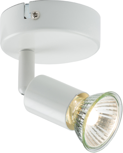 230v Gu10 Single Spotlight - Knightsbridge Ceiling Light Gu10 50 Watt Single Spotlight (403x500), Png Download