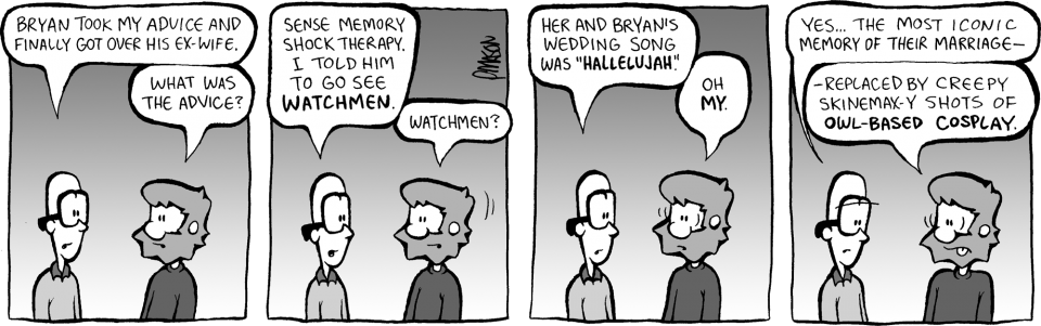 Comic Strip About Memory (960x301), Png Download