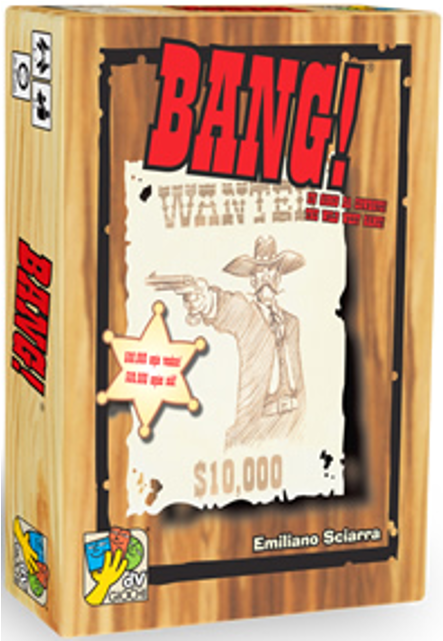 4th Edition Card Game - Bang Bang Board Game (640x640), Png Download