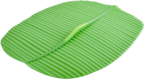Charles Viancin 9"x9" Banana Leaf Lid - Charles Viancin Silicone Sealing Lid Banana Leaf Rectangle (600x600), Png Download