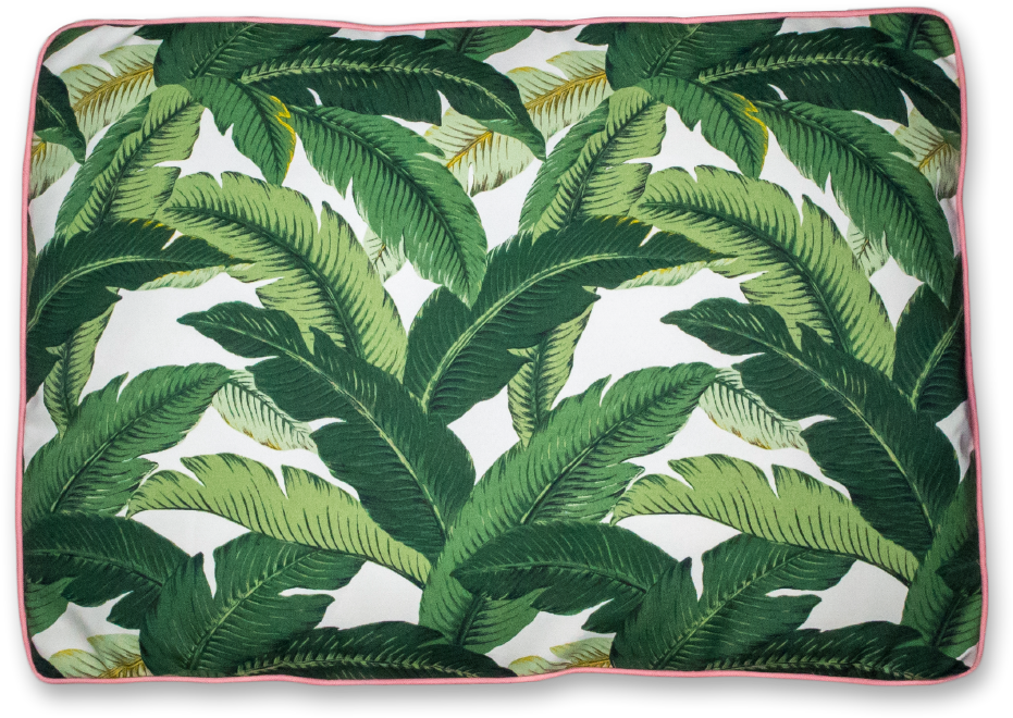 1k X 1k Dog Bed 2 V=1494627905 - Waverly Outdoor Fabrics Leaves (1000x1000), Png Download