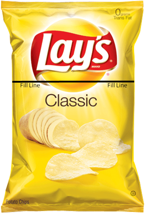 Bag Of Chips Png - Lays Potato Chips (566x789), Png Download