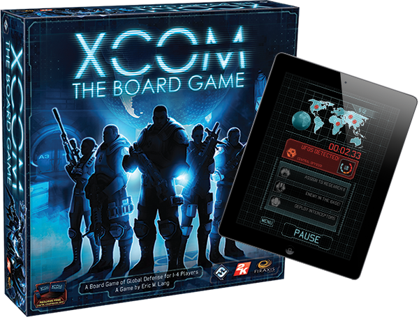 "each Round, The App Tracks The Time You Have Allotted - Fantasy Flight Games Xcom: The Board Game (600x455), Png Download