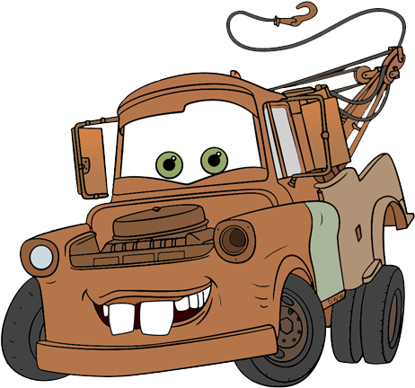 Download Disney Pixar's Cars Clip Art - Tow Mater Clip Art PNG Image ...