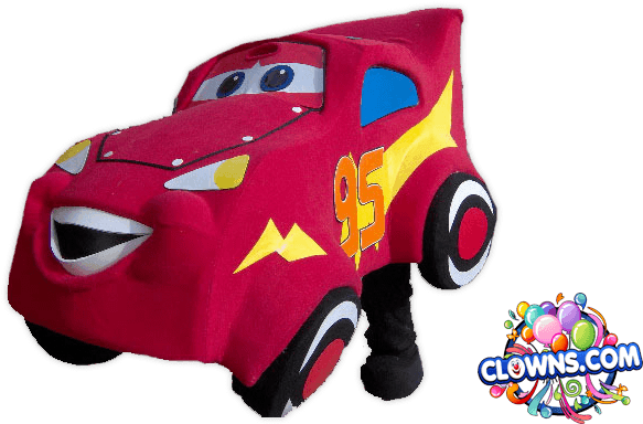 Disney Cars Characters, New York - Lightning Mcqueen Costume Adults (727x646), Png Download