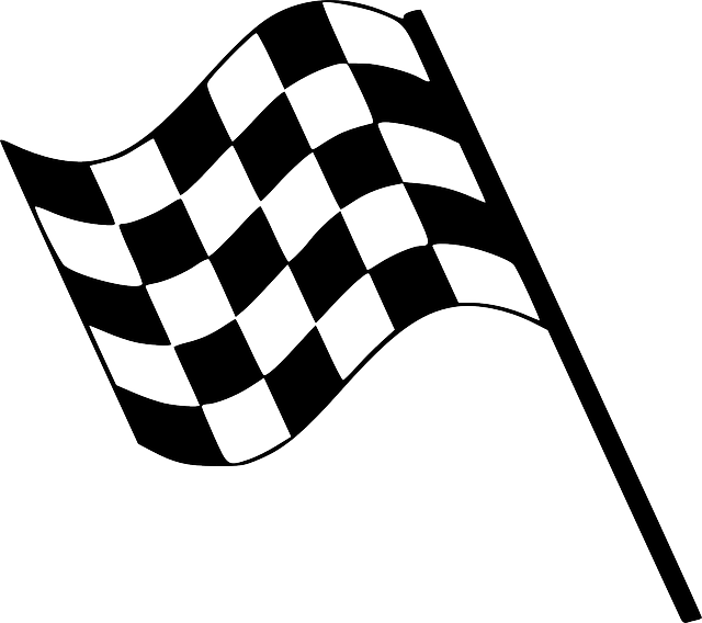 Png Transparent For All You Would Be Bloggers Shared - Checkered Flag (640x568), Png Download