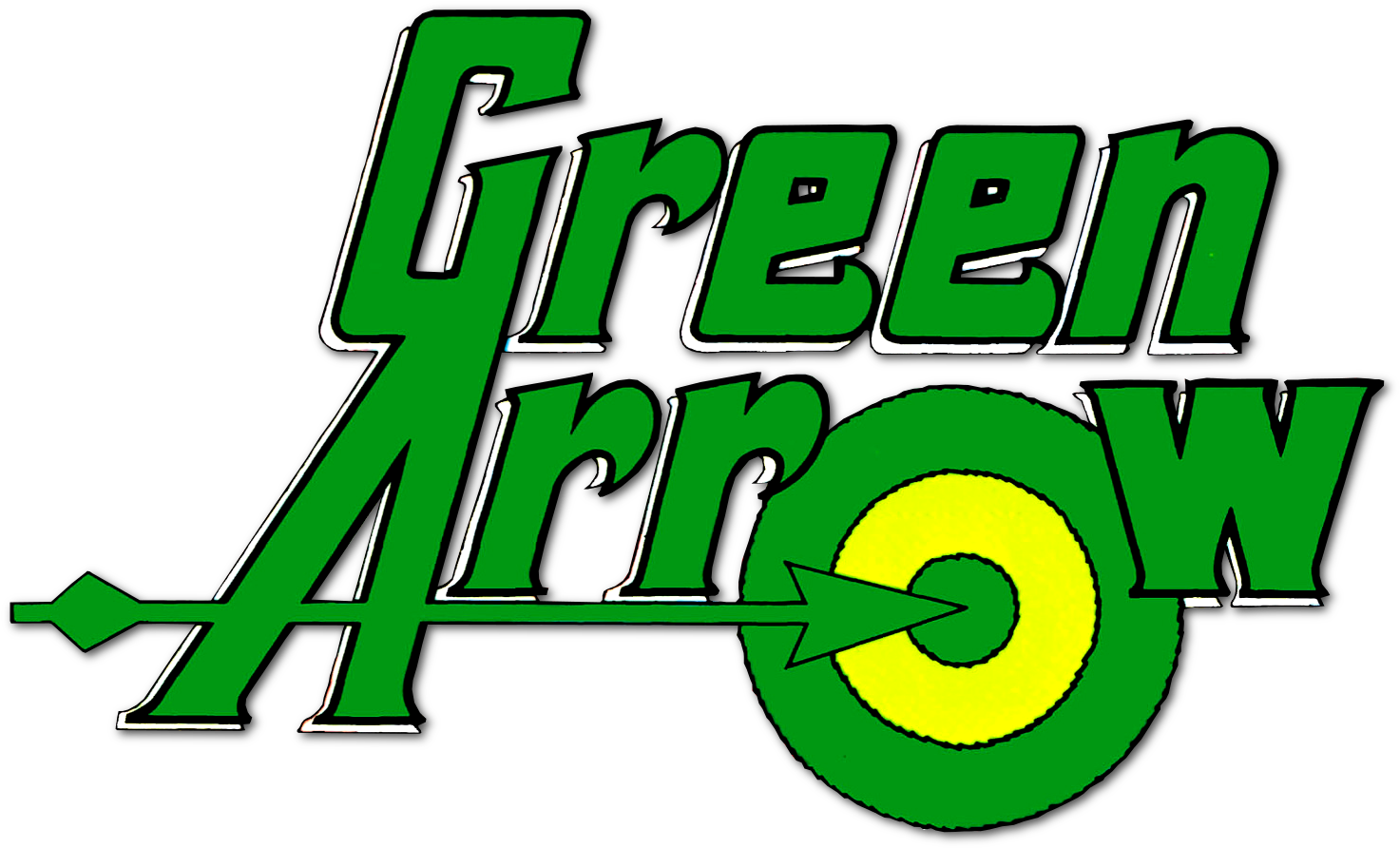 Green Arrow Vol 1 Logo - Green Arrow Comic Logo - Free Transparent PNG ...