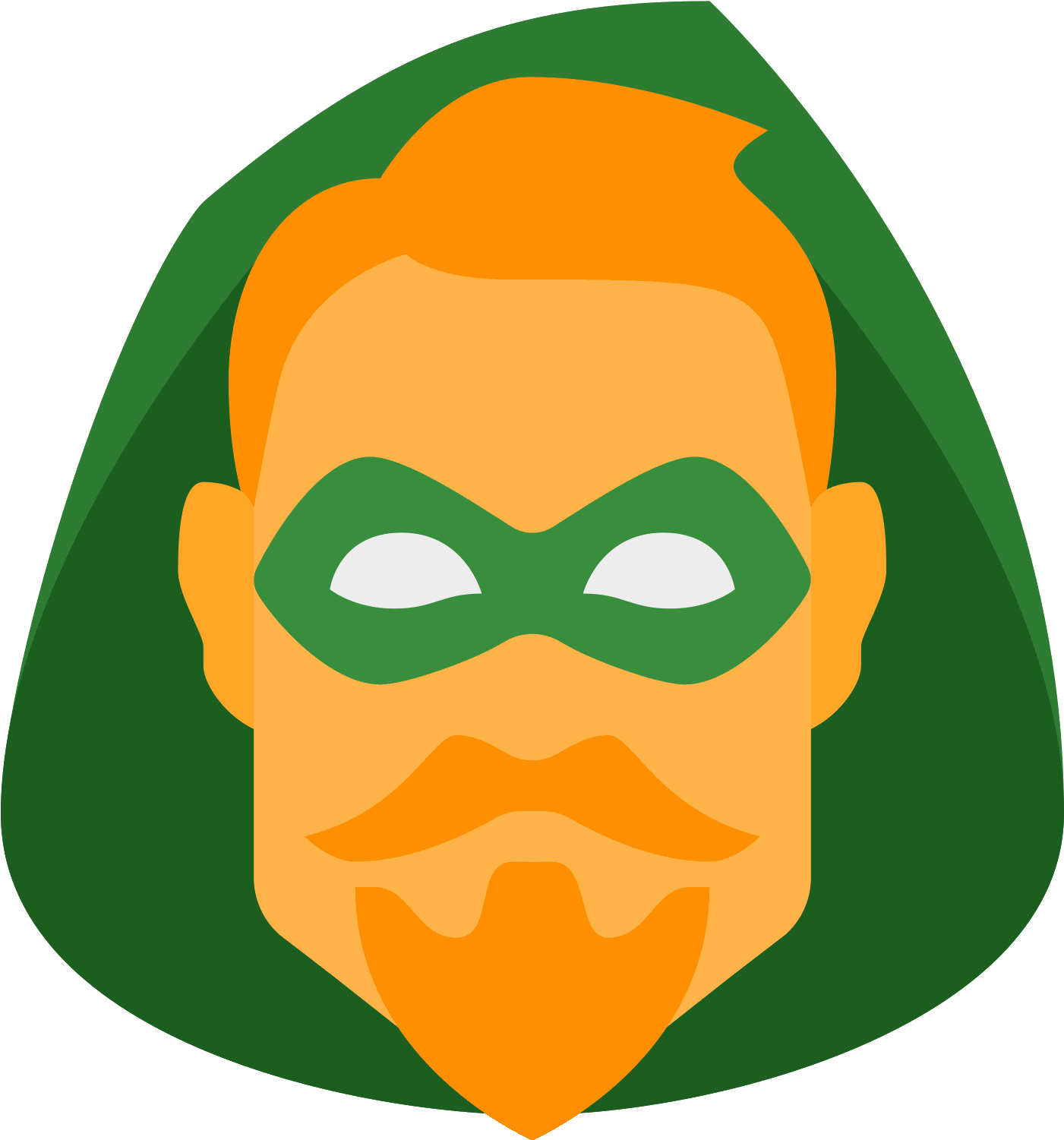 Green Arrow Dc Icon - Green Arrow Dc Png (1600x1600), Png Download