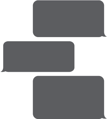 Chalkboard Text Bubbles Wall Quotes Vinyl Decal Home - Decal (450x450), Png Download