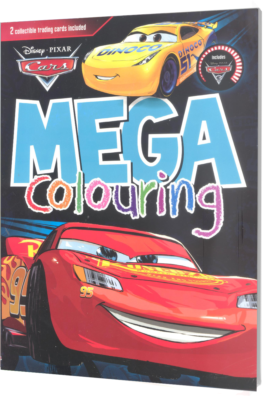 Picture Of Disney Mega Coloring - Disney Pixar Cars Mega Colouring By Parragon Books (1152x1520), Png Download