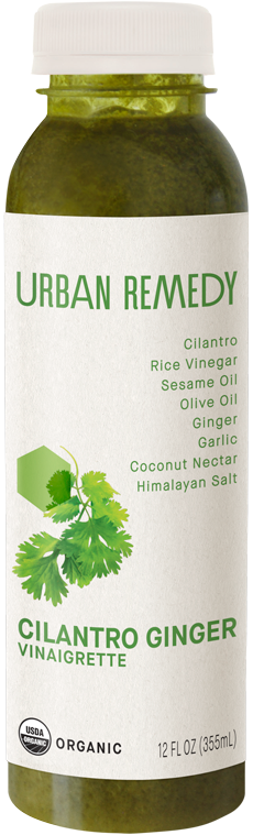 Cilantro Ginger Vinaigrette - Coriander (230x759), Png Download