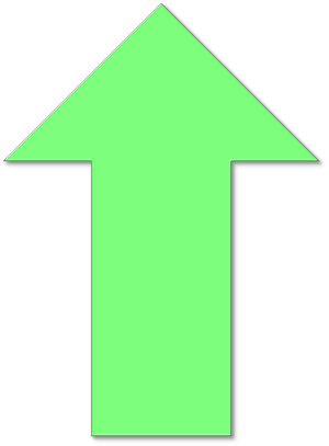Green Arrow Up Png Clip Free - Green Arrow Up Png (432x593), Png Download