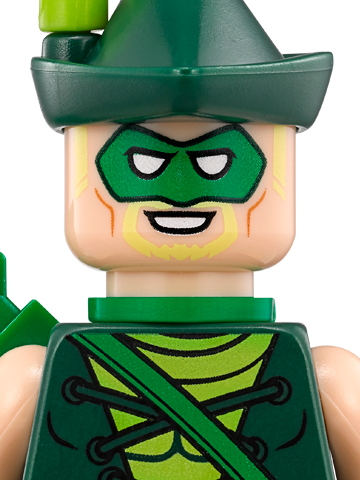 Green Arrow - Lego Justice League Anniversary (360x480), Png Download