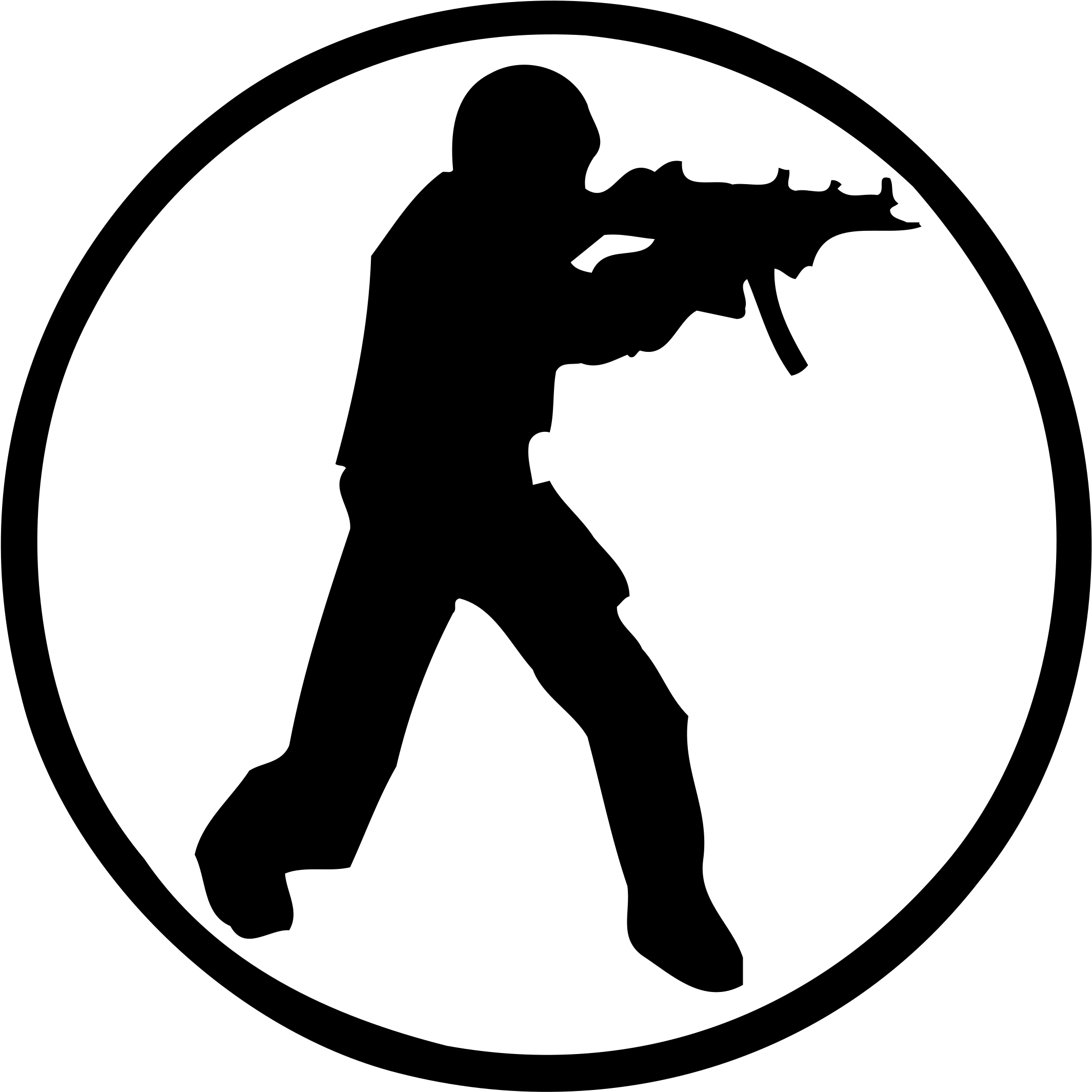Counter Strike Logo Png Transparent - Counter Strike Logo Png (2400x2400), Png Download