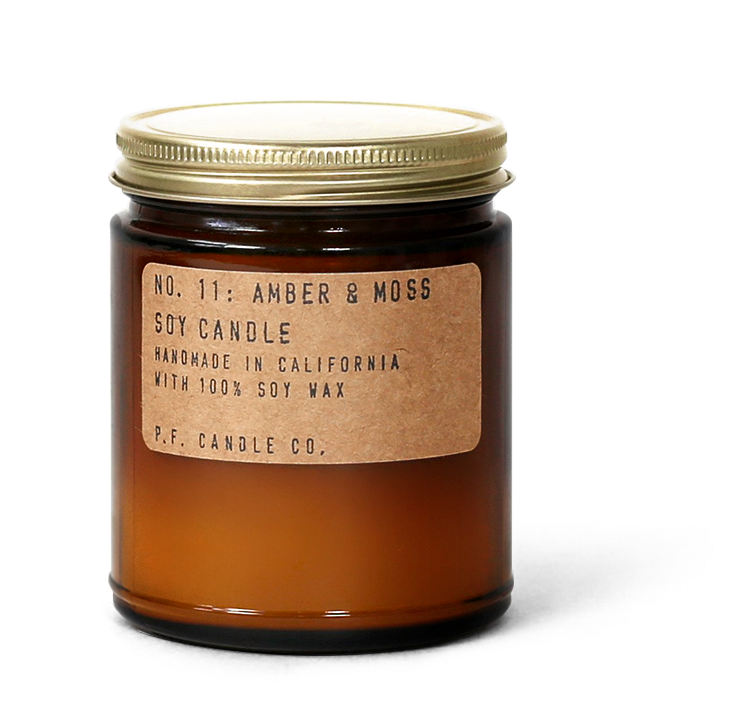 Nag Champa Soy Candle - P.f. Candle Co. (374x480), Png Download